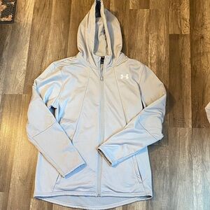 Under Armour Gray Full-Zip Cold gear Jacket